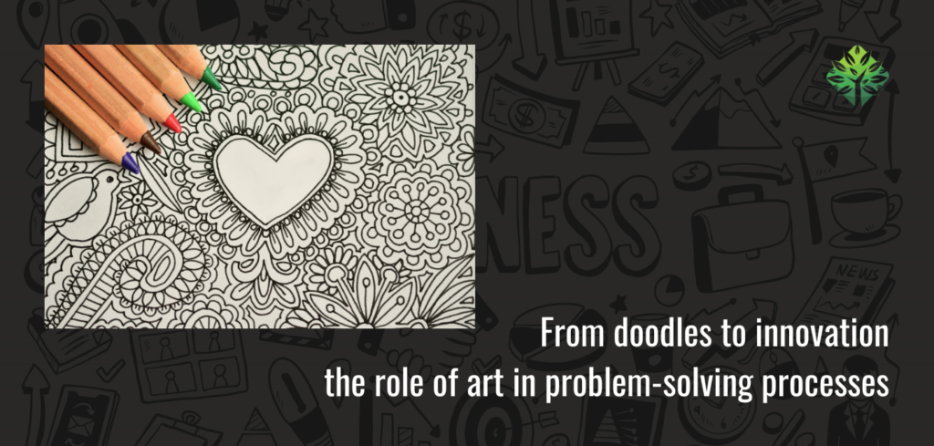 Infographic on Power and Purpose of Doodling